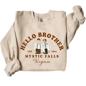 “Hello brother” TVD crewneck